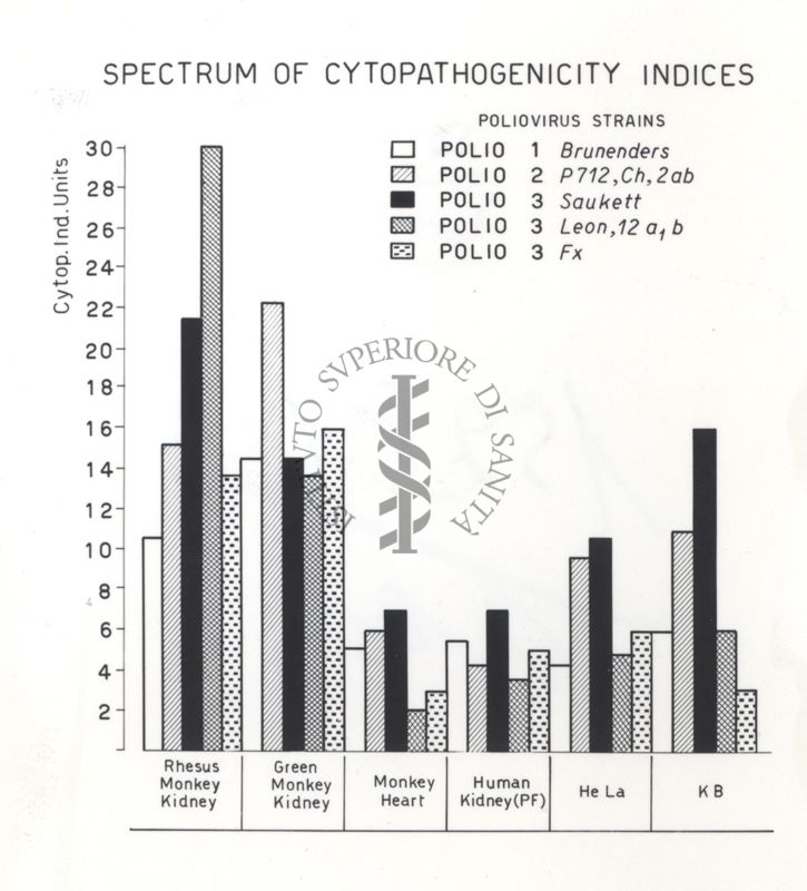 Indici di citopatogenicità di virus in colture di tessuti