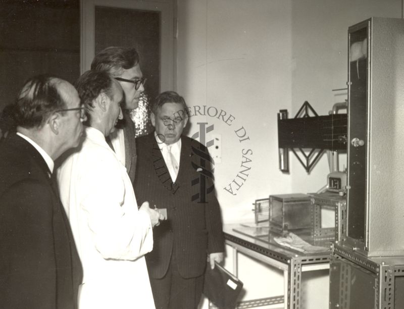 Visita del Prof. Iungren, capo del Centro Tecnico Scientifico della Difesa A.B.C. Svedese