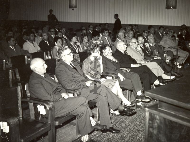 Conferenza del Prof. C. Koller - partecipanti in Aula Magna