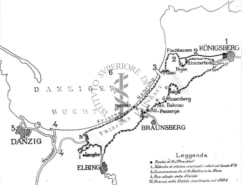 Cartogramma del Golfo di Danziga