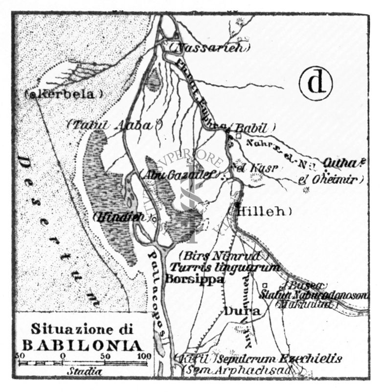 Cartogramma di Babilonia