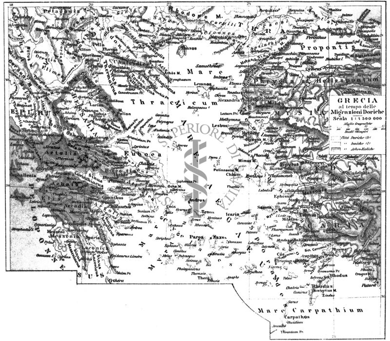 Cartogramma della Grecia