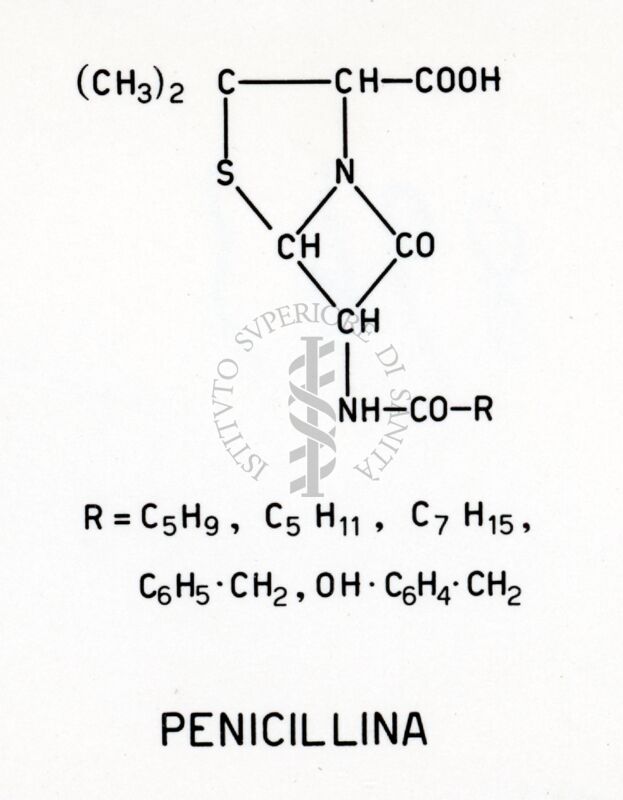 Penicillina (formula di struttura)