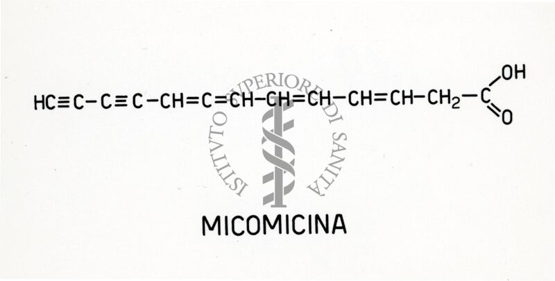 Formule di struttura della Micomicina