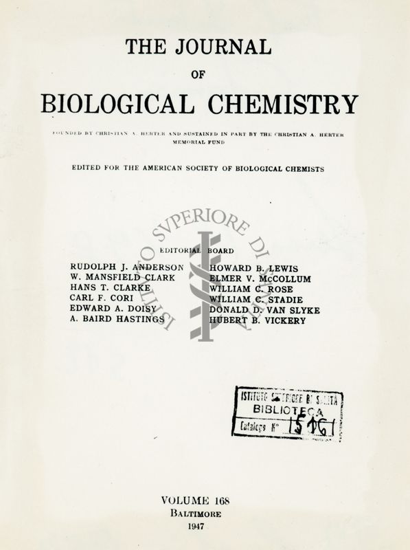 The Journal of Biological Chemistry