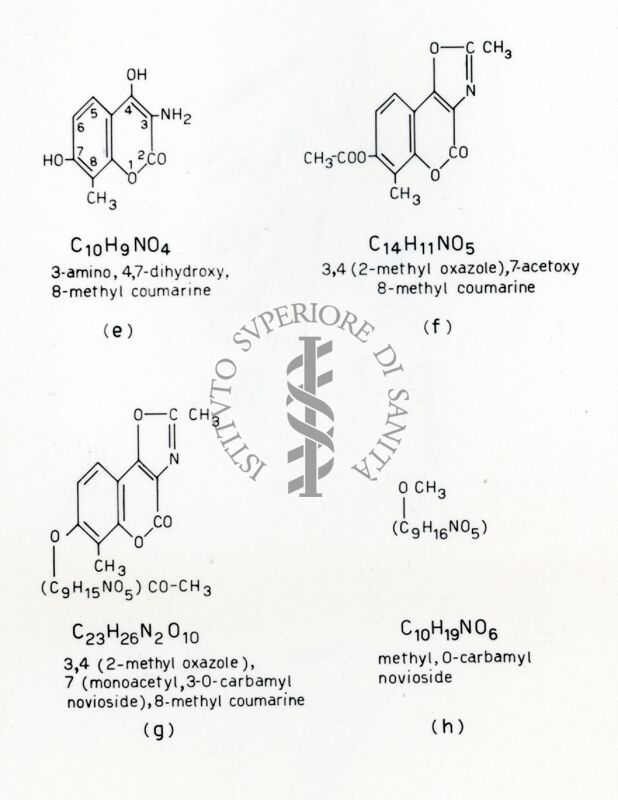 Prodotti di degradazione della novobiocina I