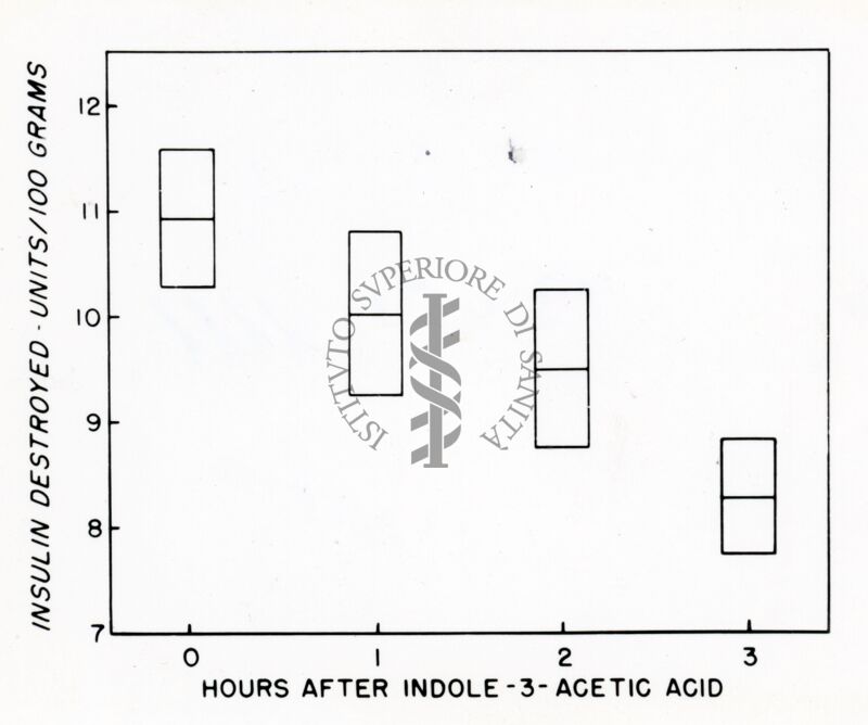 Diagramma su insulina e acido acetico