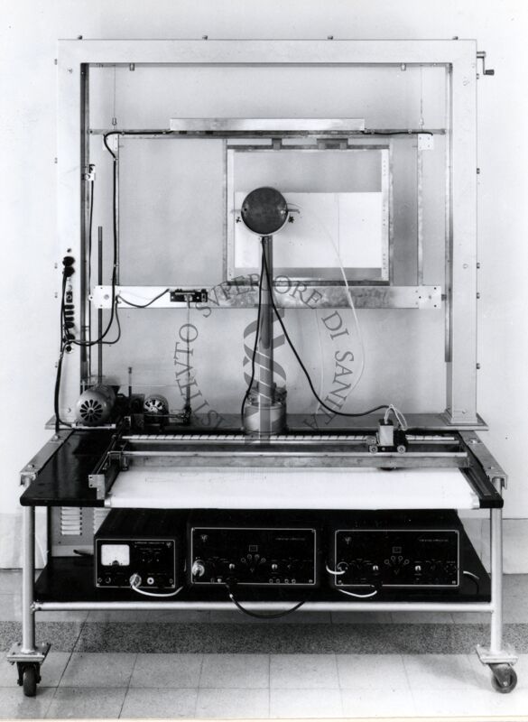 Apparecchio automatico per la misura dei radiocromatogrammi