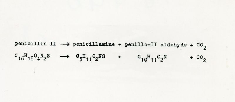 Penicillina - formazione della penillo - II aldeide