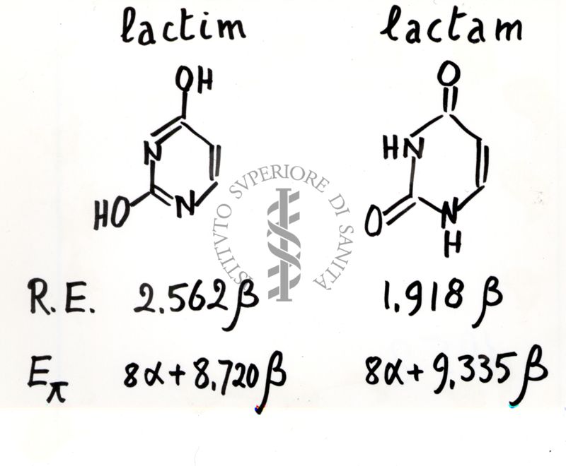 Esempio d'isomeria tautomerica lattame-lattime