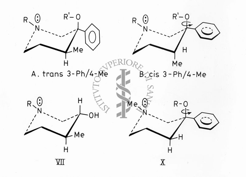 Formule di struttura di molecole organiche