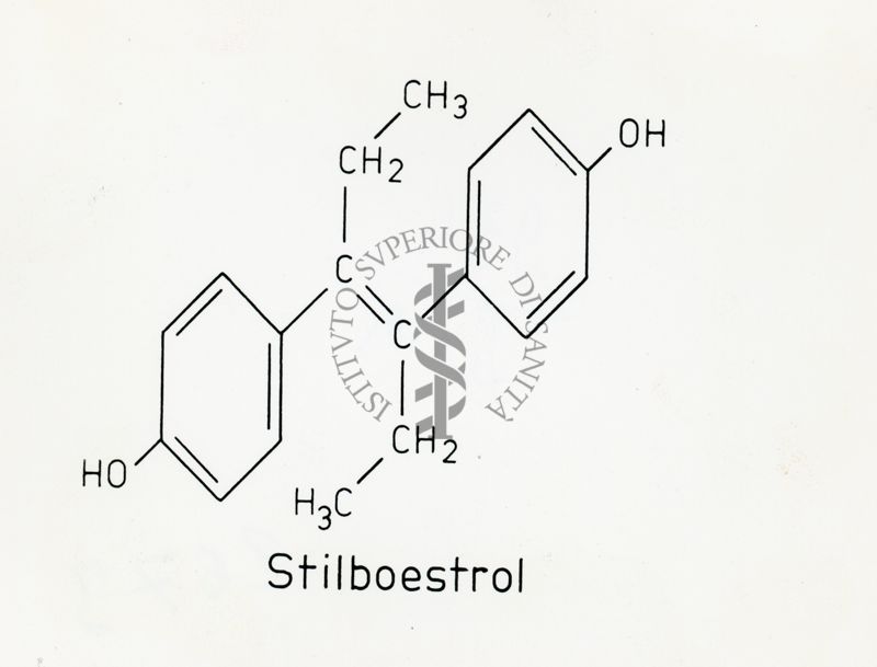 Formula di struttura dello Stibestrolo