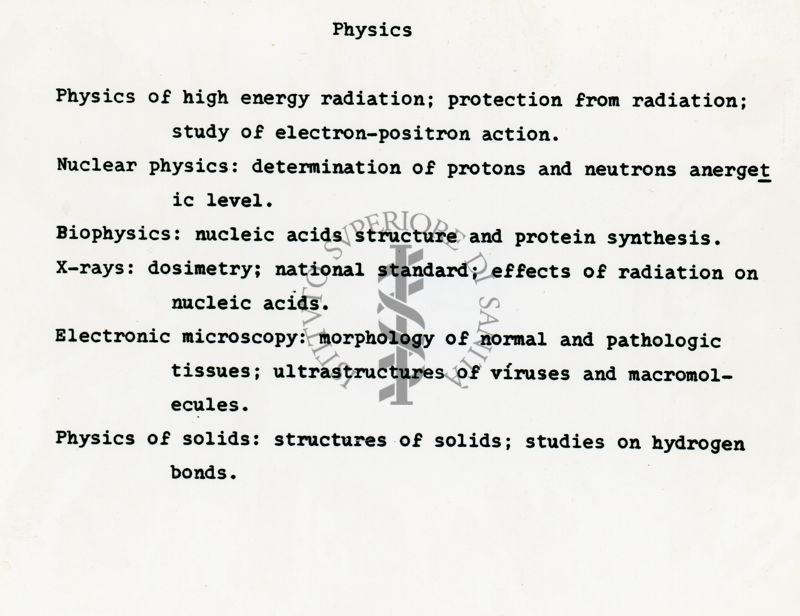 Attività del laboratorio di Fisica