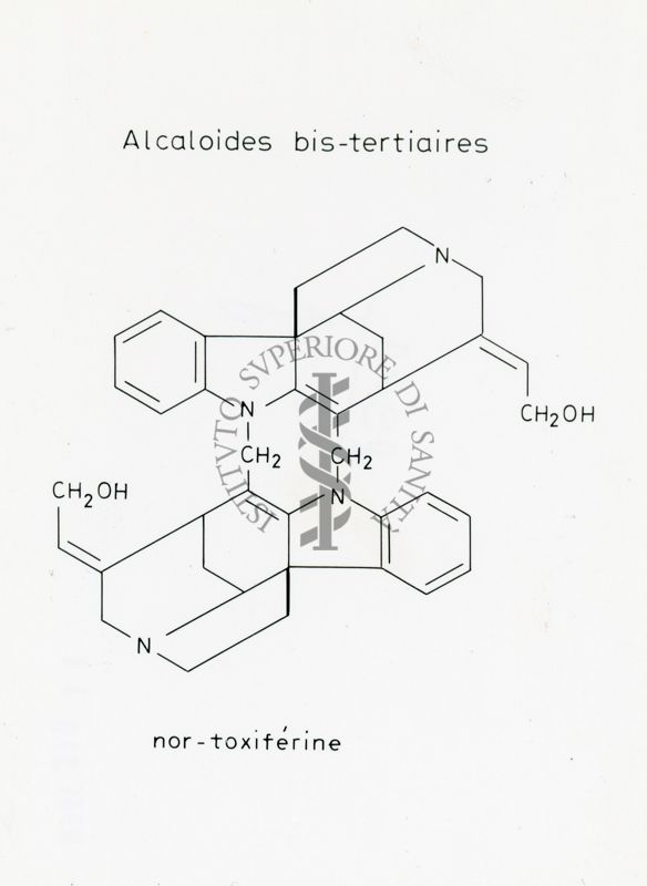 Alcaloides bis-tertiaires - nor--toxiférine