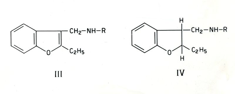 Derivati amminici del 2-etilbenzofurano e del 2-etil-2,3-diidrobenzofurano