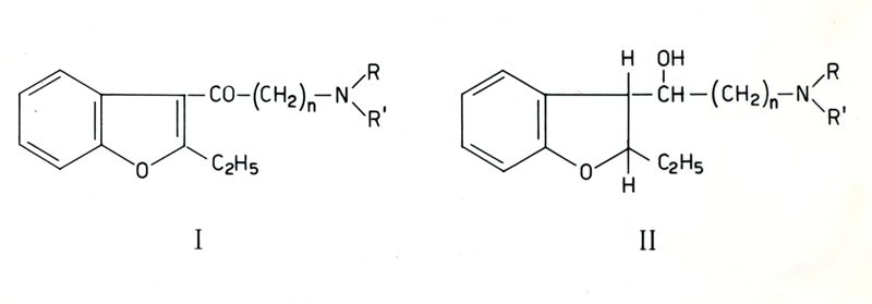 Derivati amminici del 2-etilbenzofurano e del 2-etil-2,3-diidrobenzofurano