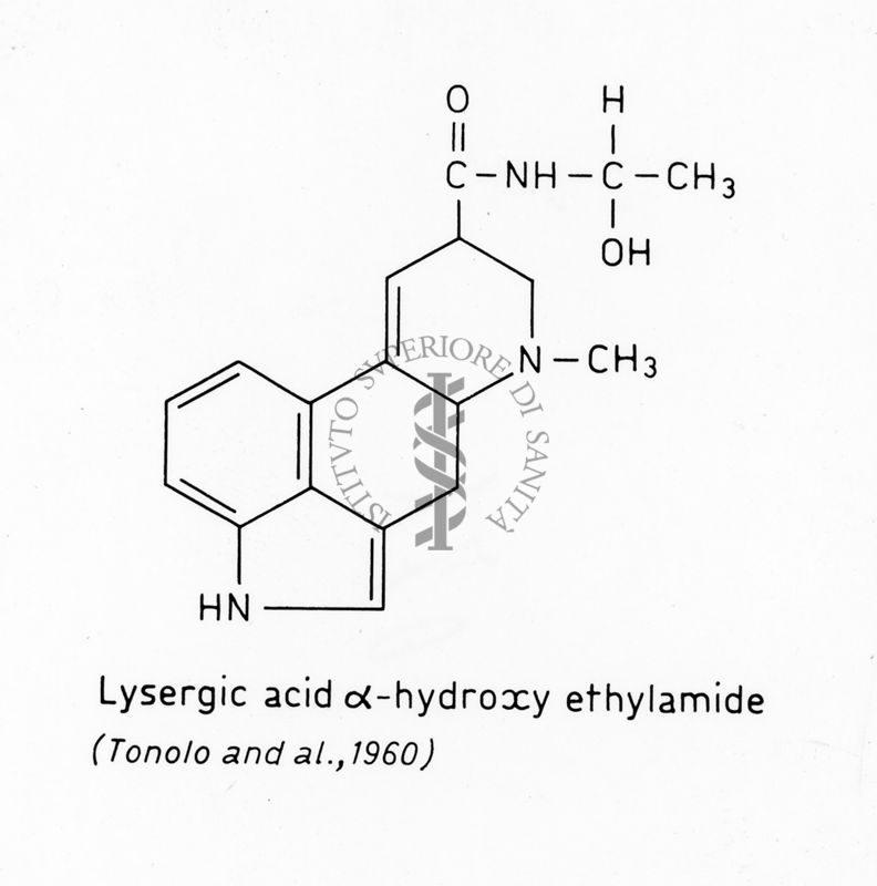 Formula di struttura dell'Acido Lisergico