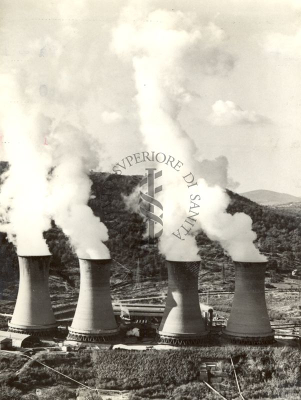 Centrale geotermica di Larderello, frazione di Pomarance (Pisa)