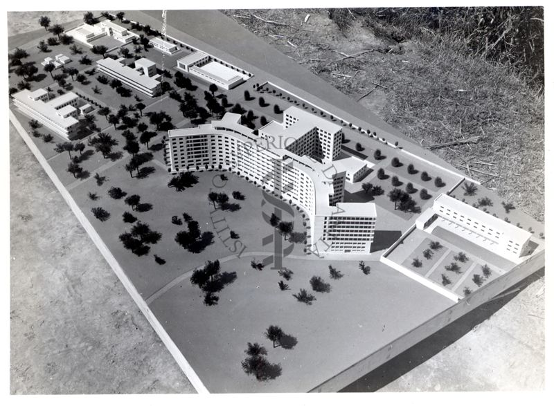 Progetto dell'Ospedale Generale di Bolzano Architetto Ettore Rossi