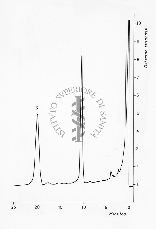 Grafico sulla composizione in aminoacidi del peptide alfa Tp III normale e anomalo