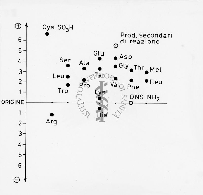 Grafico riguardante i prodotti secondari di reazione