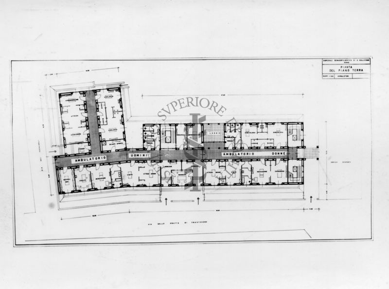 Progetto Ospedale dermosifilopatico di S. Gallicano