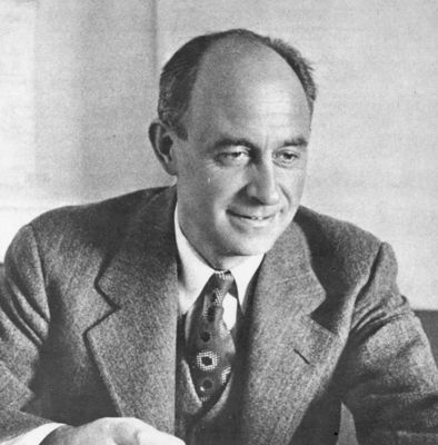 L'accademico Prof. Enrico Fermi fisico italiano