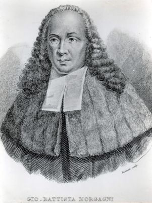 Giovanni Battista Morgagni: celebre anatomico italiano. (nato a Forlì nel 1682, morto nel 1761)