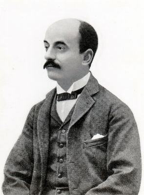 Prof. Augusto Piccini: chimico (nato a San Miniato l' 08/05/1854, morto a Firenze il 15/04/1905)