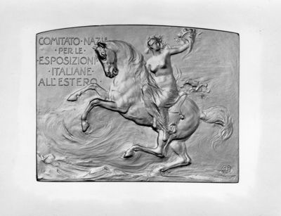 Targa del Comitato Nazionale per le esposizioni Italiane all'Estero