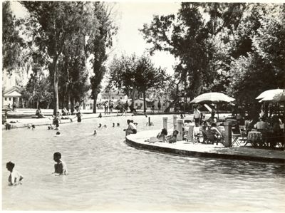 La piscina delle Terme delle Acque Albule