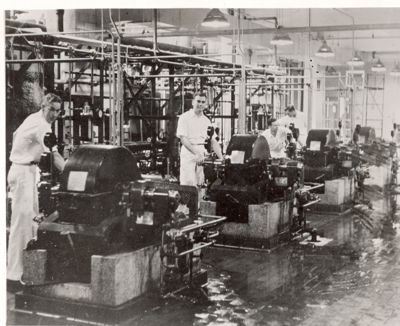 Una fabbrica di Penicillina in Inghilterra