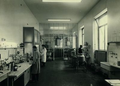 Fabbrica Penicillina - Laboratori e Reparti