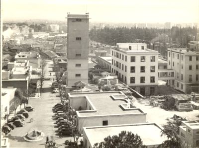 Nuove costruzioni nella zona della Fabbrica della Penicillina (1955)