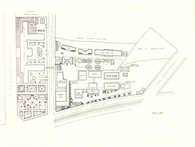 Pianta dell'Istituto Superiore di Sanità