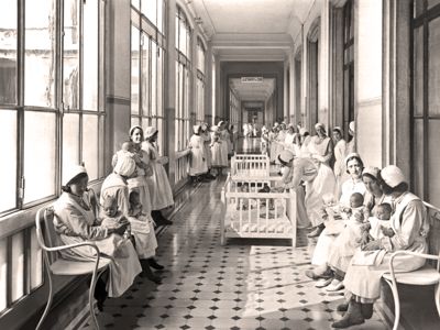 Brefotrofi di Milano - Assistenza ai bambini illegittimi