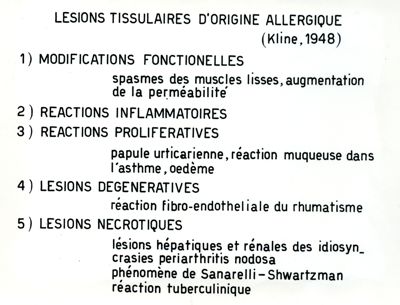 Lesioni insulari di origine allergica