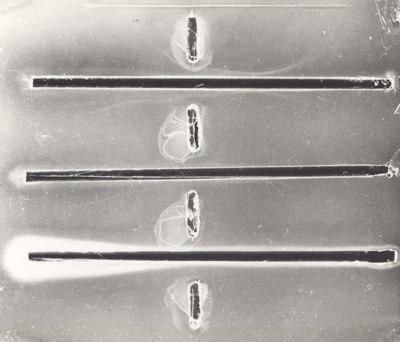 Elettroforesi in agar. Si tratta di una tecnica generalmente usata per analizzare e separare acidi nucleici