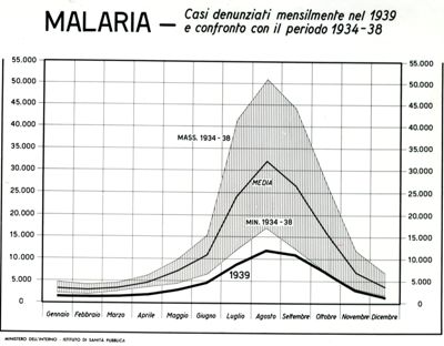 Diagramma riguardante l'andamento di malattia infettiva