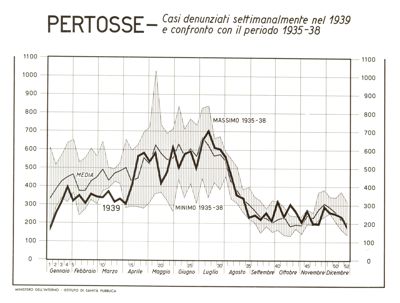 Diagramma riguardante l'andamento della malattia infettiva