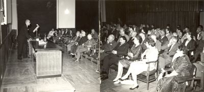 Conferenza del Prof. Hans Hermann Weber tenuta all'Istituto Superiore di Sanità