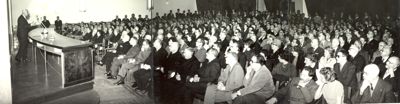 Conferenza del Prof. Guglielmo Righini - nell'aula Magna