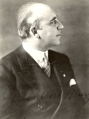 Gian Alberto Blanc (New York, 24 giugno 1879 - Roma, 31 dicembre 1966) fisico, geochimico e paleontologo italiano, è stato anche un politico, sedendo nella Camera dei deputati del Regno d'Italia dal 1924 al 1934