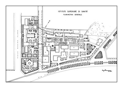 Planimetria Generale dell'Istituto Superiore di Sanità, 02/07/1962