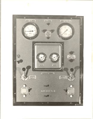 Quadro di comando dell'impianto automatico di controllo della sottocentrale termica
