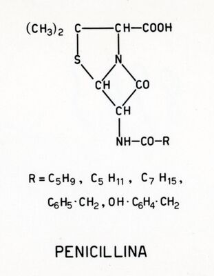 Penicillina (formula di struttura)