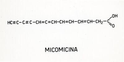 Formule di struttura della Micomicina