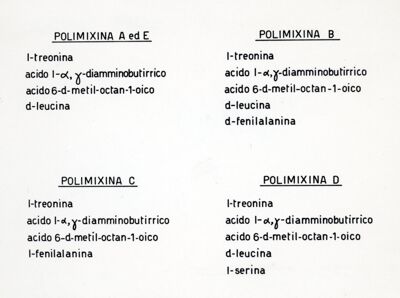 Composizione delle polimixine