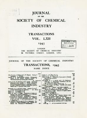 Journal of the Society of Chemical Industry