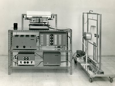 Apparecchiatura automatica per la misura dei radio-cromatogrammi